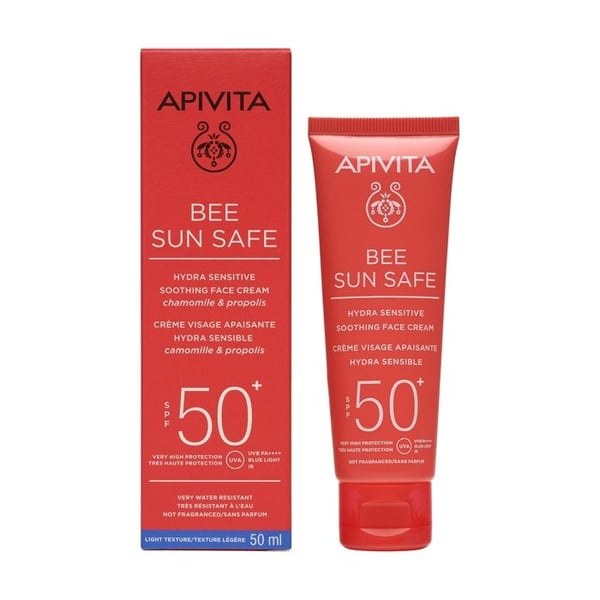 APIVITA - Beroligende Creme Hydra Sensitive SPF50 50 ml creme APIVITA - Beroligende Creme Hydra Sensitive SPF50 50 ml creme