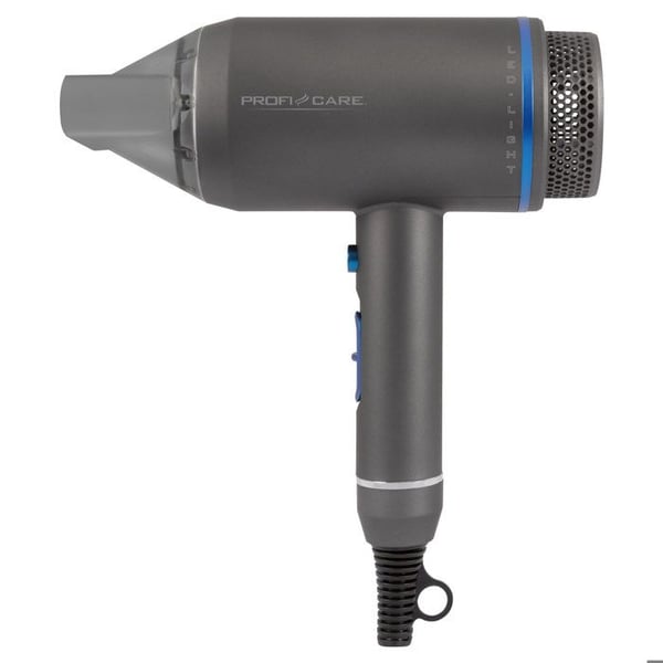 Professionell ionisk hårtork 3 temperaturinställningar LED-belysning Proficare HT 3082 1800W Grå Professionell ionisk hårtork 3 temperaturinställningar LED-belysning Proficare HT 3082 1800W Grå