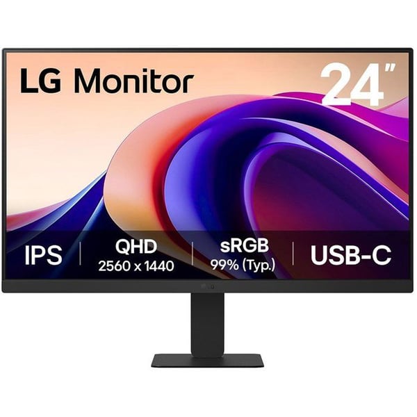 Skärm PC - LG - 23,8" - QHD - 100Hz - IPS-panel - 5ms - 24U631A-B