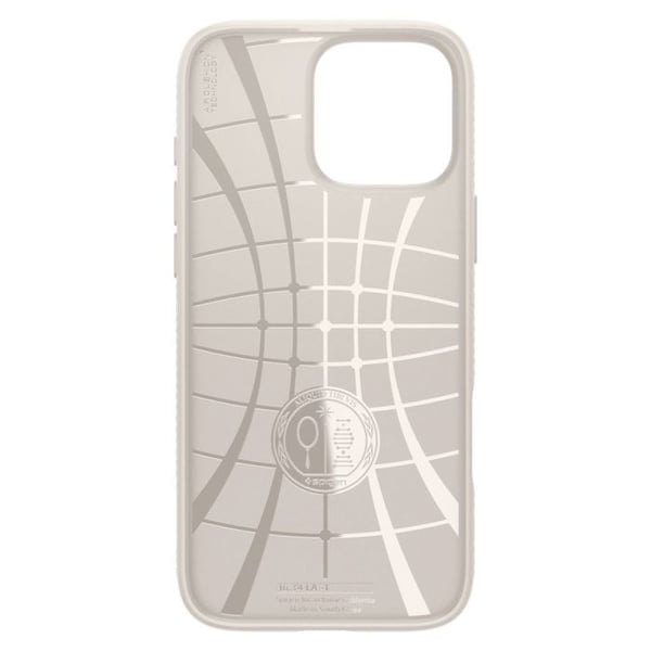 Spigen Liquid Air-fodral för iPhone 16 Pro - Natural Titanium