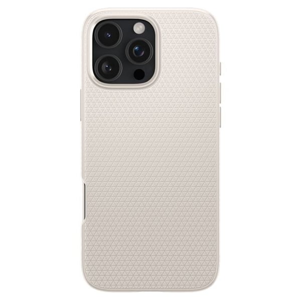 Spigen Liquid Air-fodral för iPhone 16 Pro - Natural Titanium