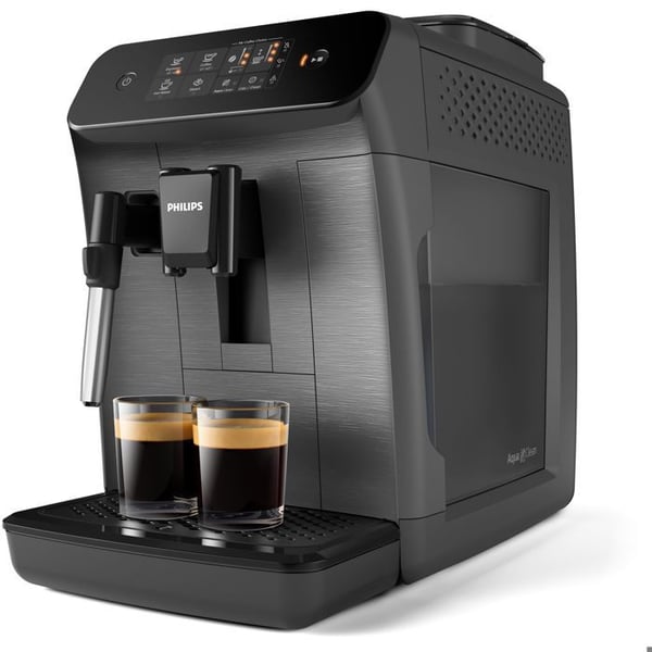 Philips 800-seriens automatisk espressomaskin, 2 kaffeinställningar, pekskärm, diskmaskinssäker, svart (EP0824/00)