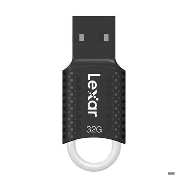 Lexar - Lexar V40 32GB 2.0 USB nøgle - Nøglering holder - Ultra let - Sort