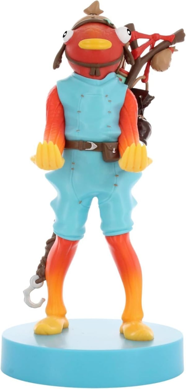 Figur Fortnite Poiscaille - EXQUISITE GAMING - Cable Guys - USB-kabel inkluderad - Ställ för smartphone eller liten tillbehör - 20 cm