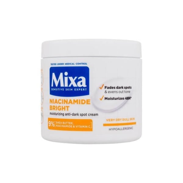 Kroppskräm - Mixa Niacinamid - 400ml - Återfuktande - Anti-fläckar
