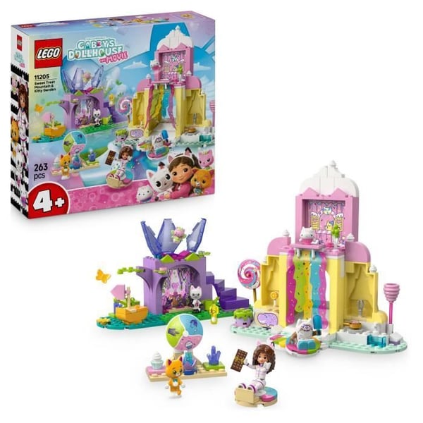 LEGO Gabby och det Magiska Huset 11205 Godisberget och Minette Fehaven