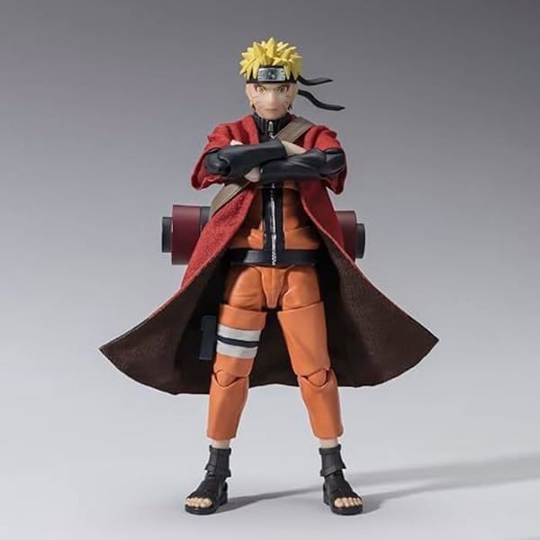 Figurine - TAMASHII NATIONS - Naruto Uzumaki Sage Mode - 14,5 cm - 5 par hand - 4 ansiktsuttryck