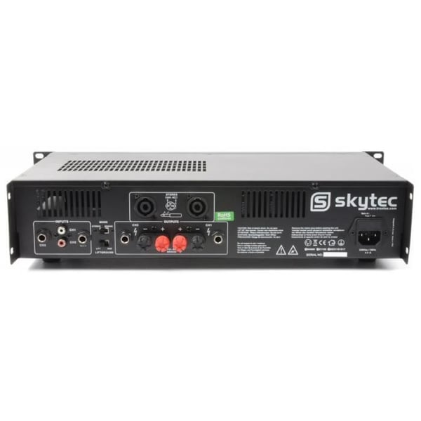 Förstärkare - SKYTEC - Vonyx VXA-1200 - 2x600W - 1200W - Utgångsskydd