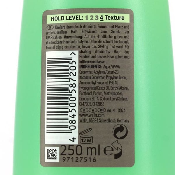 Wella Gel ultra stark Sculpt Force 250ml, Gel
