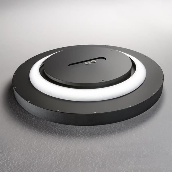 LED-kattovalaisin - Ideal Lux FLY - 60cm - Mattamusta - 3000K - IP40