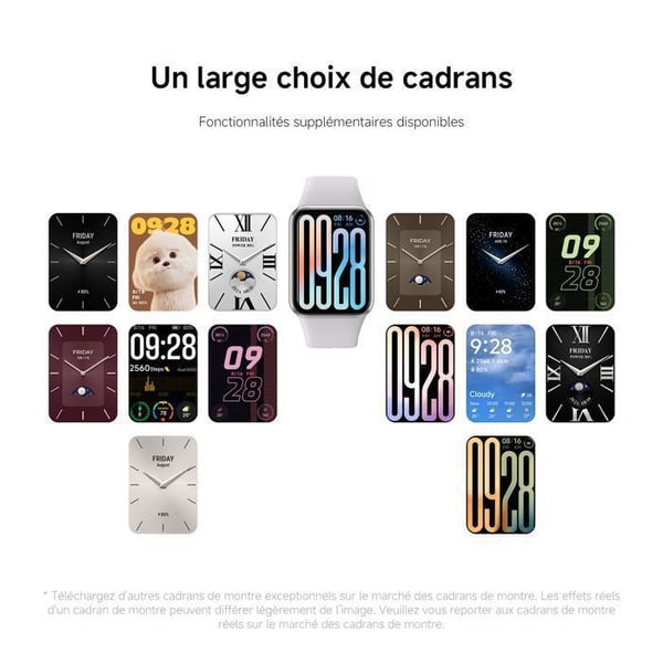 Smartklocka - XIAOMI - Smart Band 9 Pro - AMOLED-skärm 1,74'' - Motstånd 5 ATM - Batteri 350 mAh
