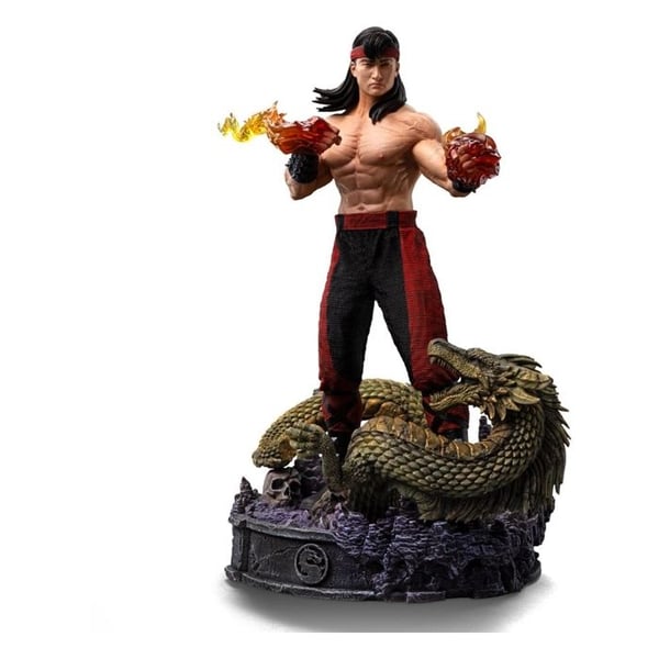 Iron Studios - Mortal Kombat - Statuett 1/10 Art Skala Liu Kang 23 cm