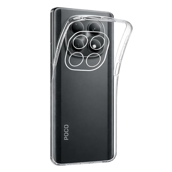 Skyddsfodral för Xiaomi Poco M8 5G - Transparent Silikon Gel TPU Mjuk Ultra Tunn Phonillico®