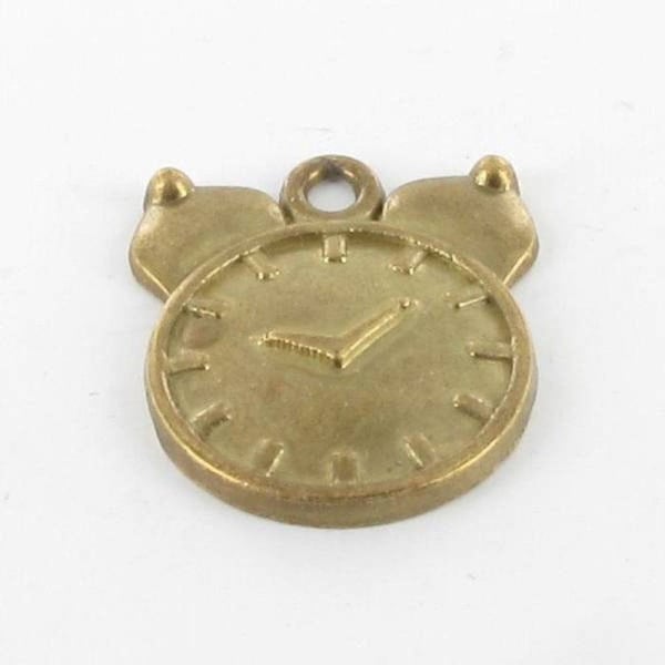 MégaCréa - Metallberlock Klocka 20mm Brons (10 stycken)