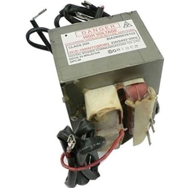 Mikrovågstransformator DE DIETRICH 71X1176 - 5H-570X - 5H-570X1 (FAGOR) - 5H-570X - 5H-570 - Svart