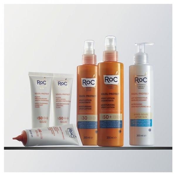 Roc Soleil Protect Corps Lait Spray Hydratant Spf50+ 200 ml - Ny Ean