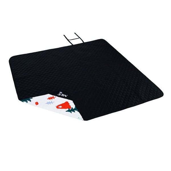 Vandtæt picnic tæppe - NILS - 195x200 cm - Vandtæt - Polyester og Oxford - Termisk isolering