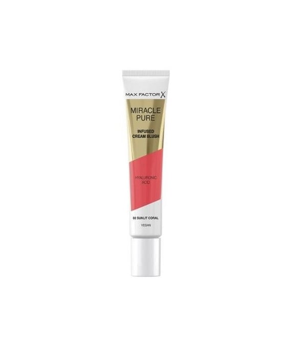 Rouge - MAX - Miracle Pure - 02 Solig korall - Färg orange - Hygien - Skönhet - Parfym