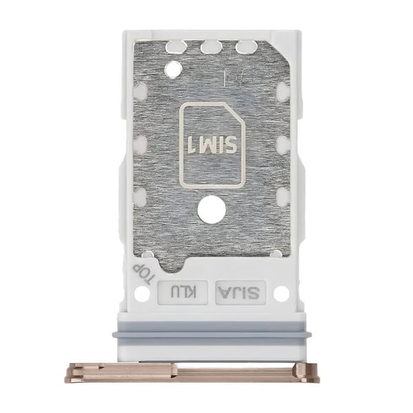 Originalt SIM-kortfack för Galaxy S22 / S22 Plus Dual Nano SIM Samsung Roséguld