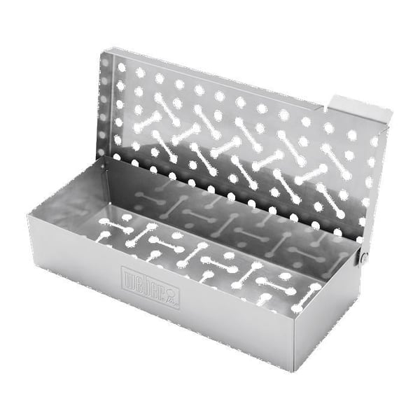 Universal rökare för WEBER grill - Gasgrill tillbehör - Grå