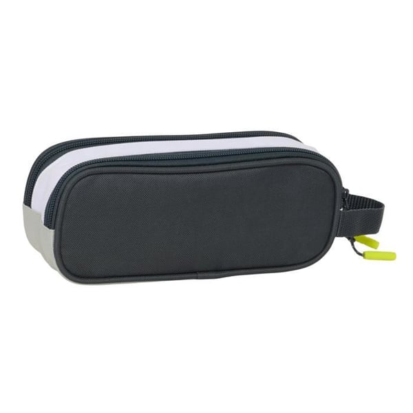 Trousse Double - safta - Real Madrid UTRUSTNING 25/26 - Vit - Polyester - 21x6x8 cm
