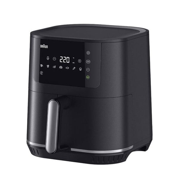 Braun HF5030 Luftfritös 6L 1700W 8 program Touch LCD Svart