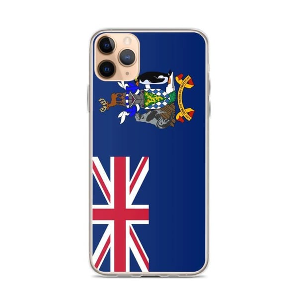 iPhone-fodral - Multicolor - Georgien flagga - Flexibel - Kompatibel med iPhone 11 Pro Max