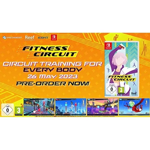 Fitness Circuit - Nintendo Switch - Sportspel - Importversion - Spelbart på franska