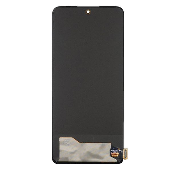 Komplett LCD-skärm - Poco X5 5G - Inbyggd pekskärm - Förmonterad - Svart