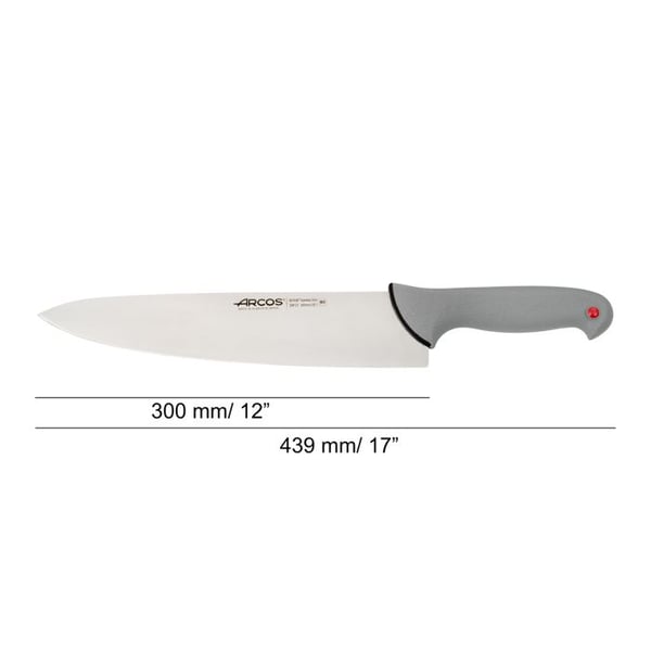 Kockkniv 30cm Färg Prof