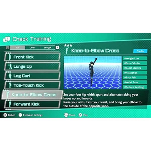 Fitness Circuit - Nintendo Switch - Sportspel - Importversion - Spelbart på franska