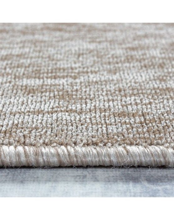 Vardagsrumsmatta - NIZZA - 140x200 cm - Beige - 100% CPS-BCF - Höjd 5mm