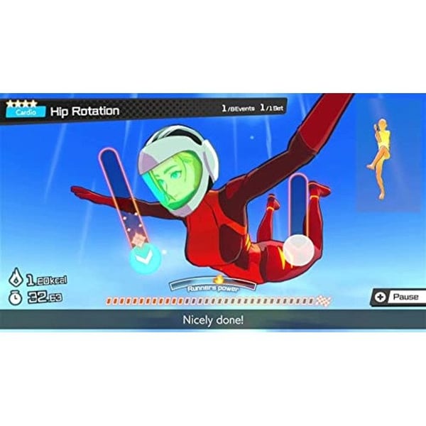 Fitness Circuit - Nintendo Switch - Sportspel - Importversion - Spelbart på franska