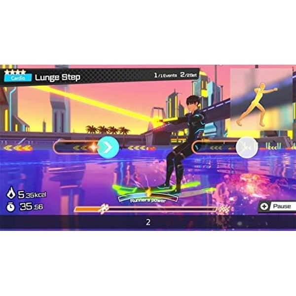 Fitness Circuit - Nintendo Switch - Sportspel - Importversion - Spelbart på franska