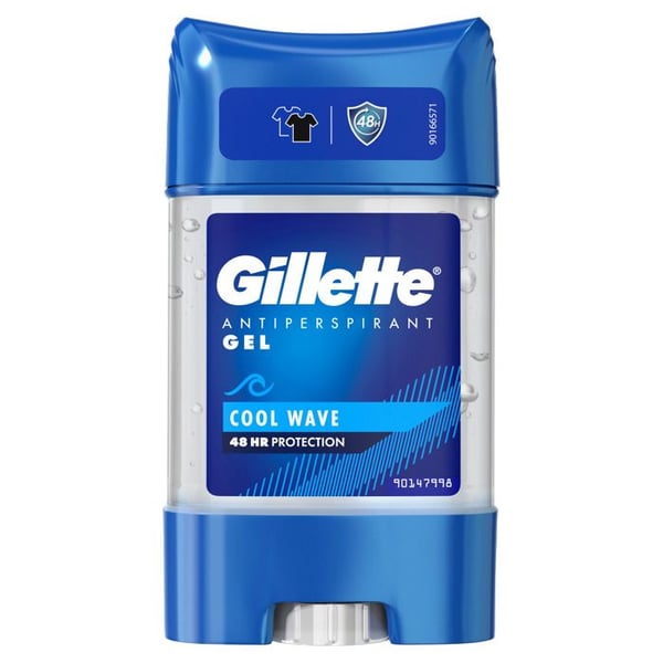 Deodorant Gel - GILLETTE - Cool Wave - 70 ml - Antiperspirant - Utan alkohol