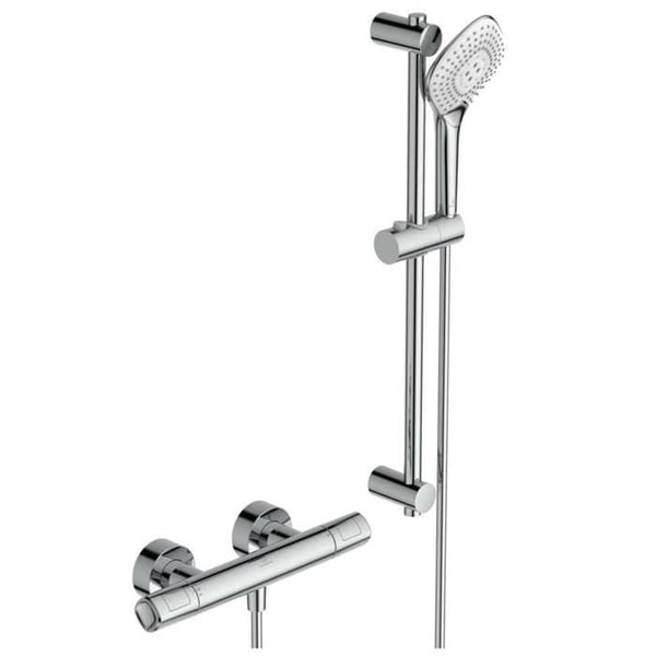 Ideal Standard CeraTherm - Duschkolumn med termostat, 3 strålar, krom A7235AA