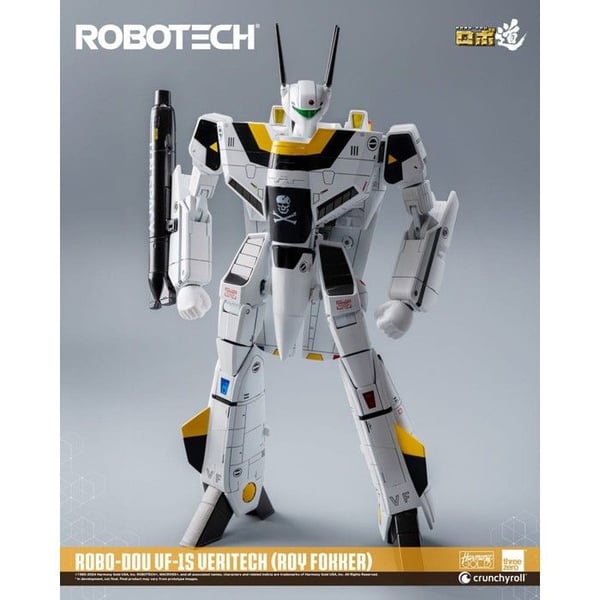 Threezero - Robotech - Figurine ROBO-DOU VF-1S Veritech (Roy Fokker) 20 cm