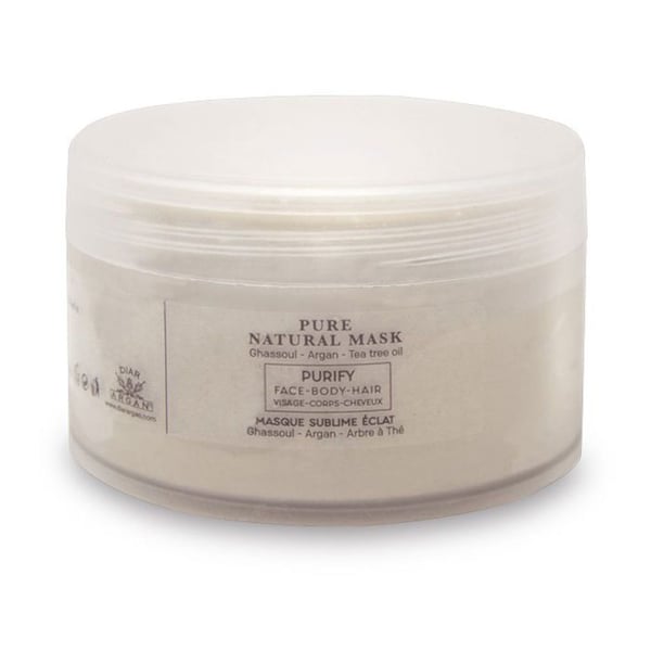 MASQUE NATUREL ren olja från argan och ghassoul 200 ml