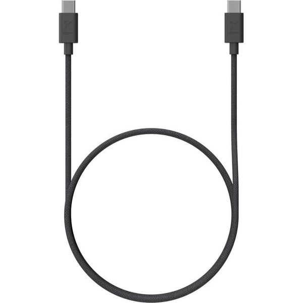 USB-C PD 100W-kabel - Xtorm - 1 meter - Svart - Power Delivery 3.1 - Snabbladdning - Hållbar - Flexibel - Flätad