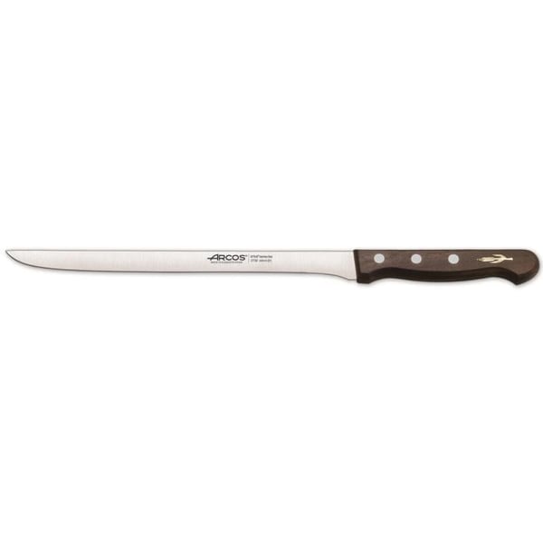 Arcos Palisander 273200 skinkkniv i Nitrum rostfritt stål och rosenträ mango med 24,5 cm blad och