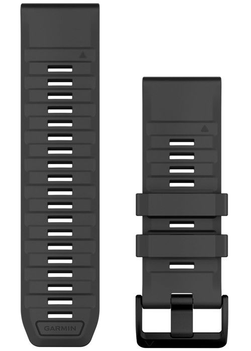 Klockarmband - GARMIN - 010-13393-07 - Silikon - Antracit - Unisex