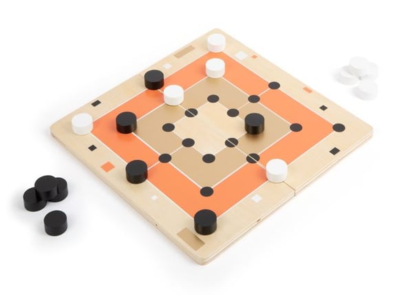 Laudat ja pelit - Small foot company - Mylly ja Solitaire Gold Edition - Luonnonpuu - 2 in 1 - Sekä pojille että tytöille