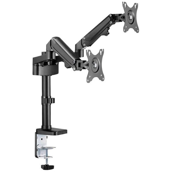 Neomounts DS70-750BL2 x2 Bordstöd för skärm 43,2 cm (17) - 68,6 cm (27) svart lutbar + roterbar, justerbar
