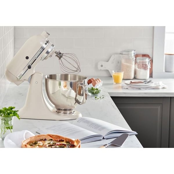 Køkkenmaskine - KITCHEN AID - K25KSM125EMH - Beige - 5 Liter - Knetter, Pisker, Mixer