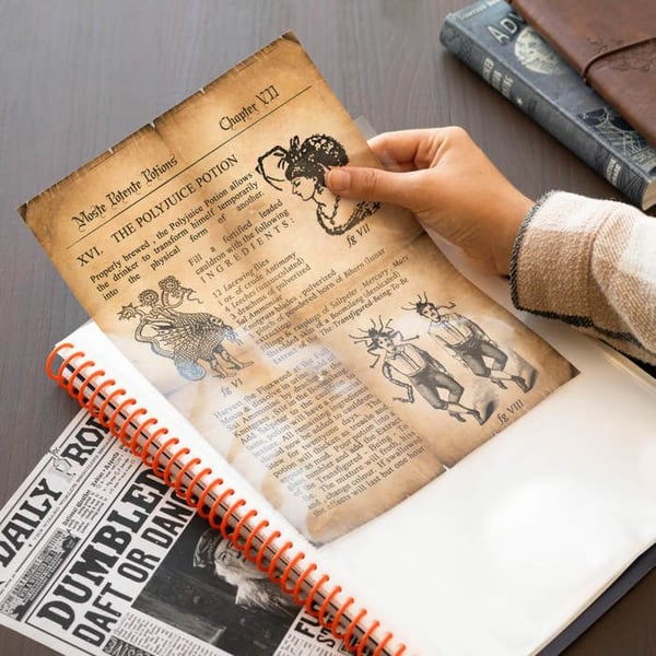 Harry Potter Mapp A4