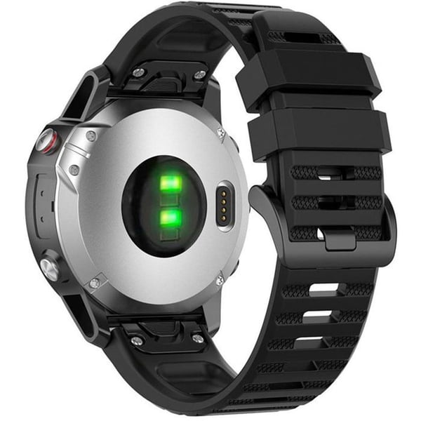 FIXED Silikone rem til Garmin QuickFit 22mm sort