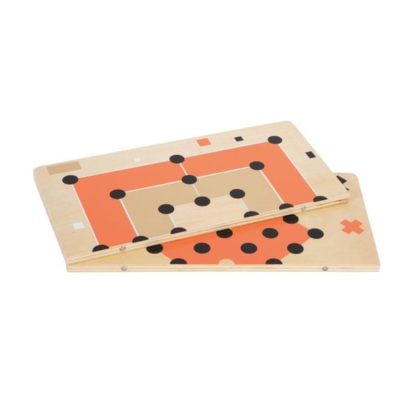 Laudat ja pelit - Small foot company - Mylly ja Solitaire Gold Edition - Luonnonpuu - 2 in 1 - Sekä pojille että tytöille