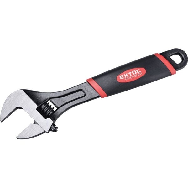 EXTOL PREMIUM Skiftnyckel, 300mm/12', Crv, 8816306