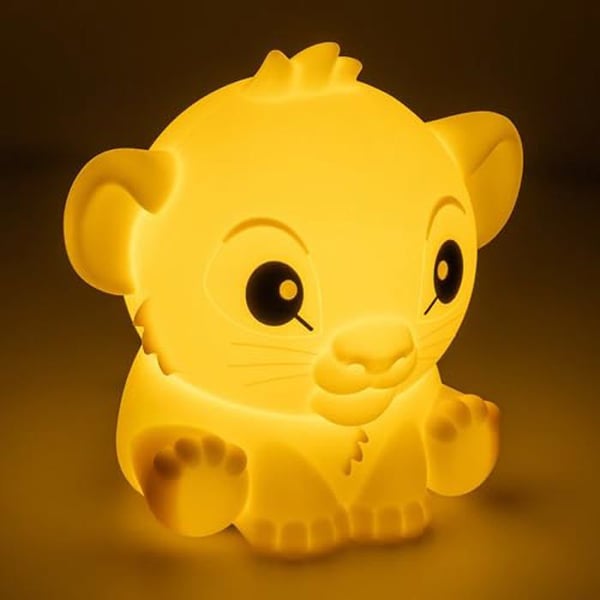Lampe - Paladone - Simba SquishyGlo - Silikone - Genopladelig - Børneindretning