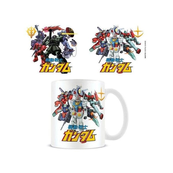 Mobile Suit Gundam - Mug Mech Mash Up 315ml